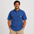 Camisa Manga Curta Azul - Pro Angler