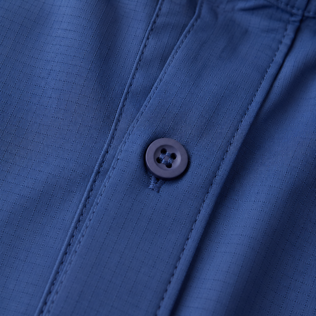 Camisa Manga Longa Azul - Pro Angler