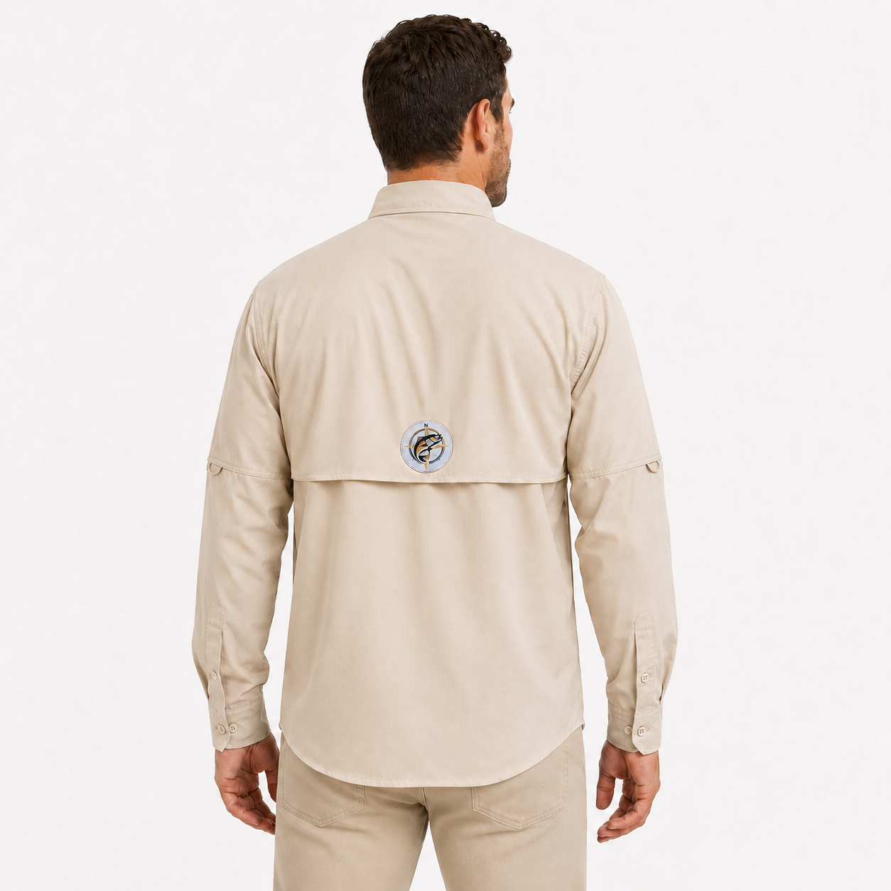 Camisa Manga Longa Bege - Pro Angler