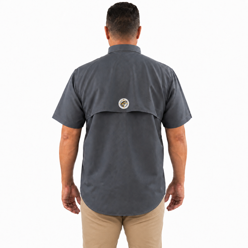 Camisa Manga Curta Grafite - Pro Angler