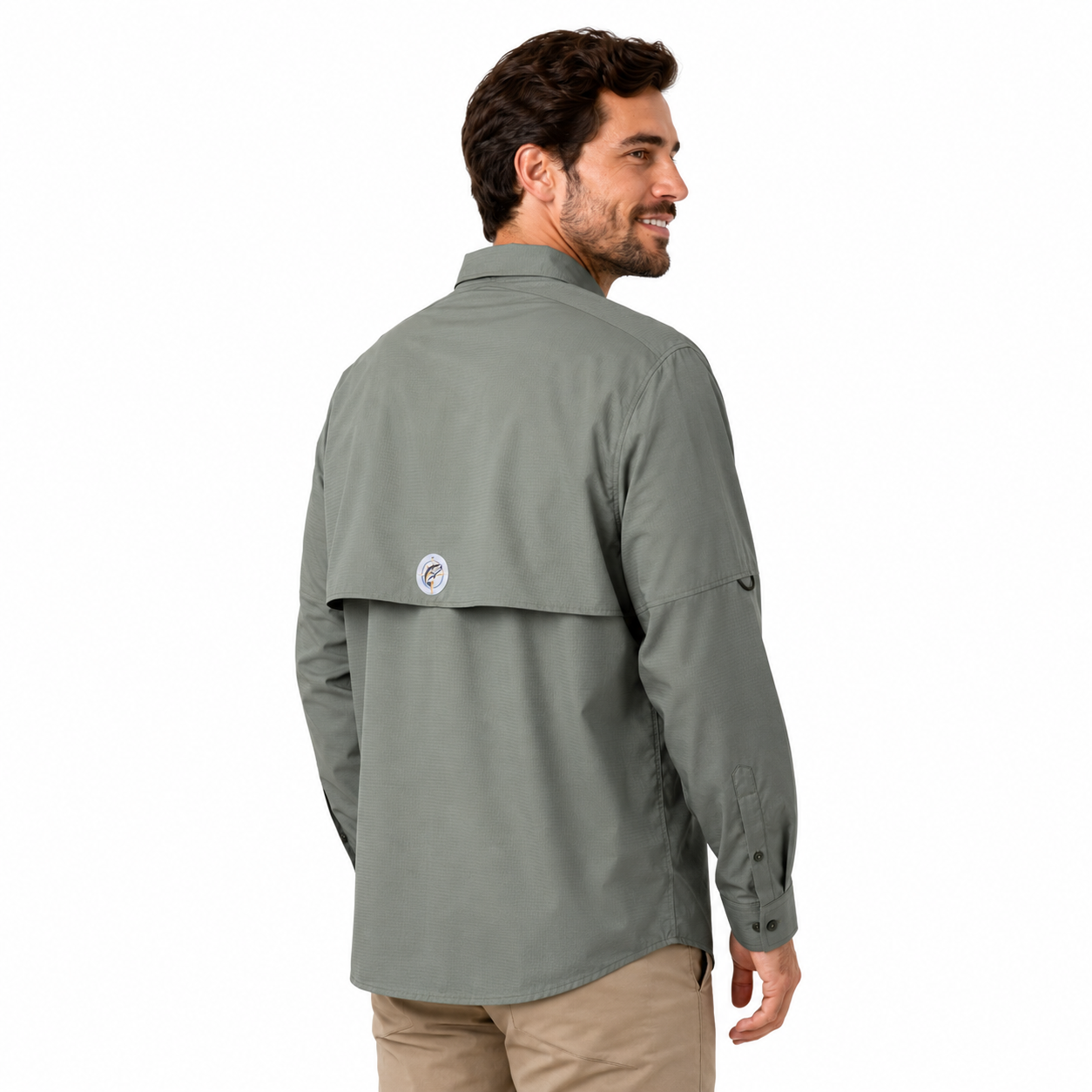 Camisa Manga Longa Musgo - Pro Angler