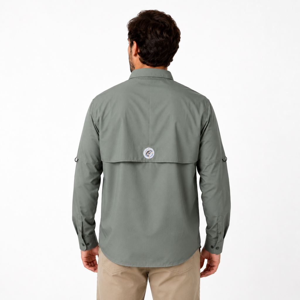 Camisa Manga Longa Musgo - Pro Angler